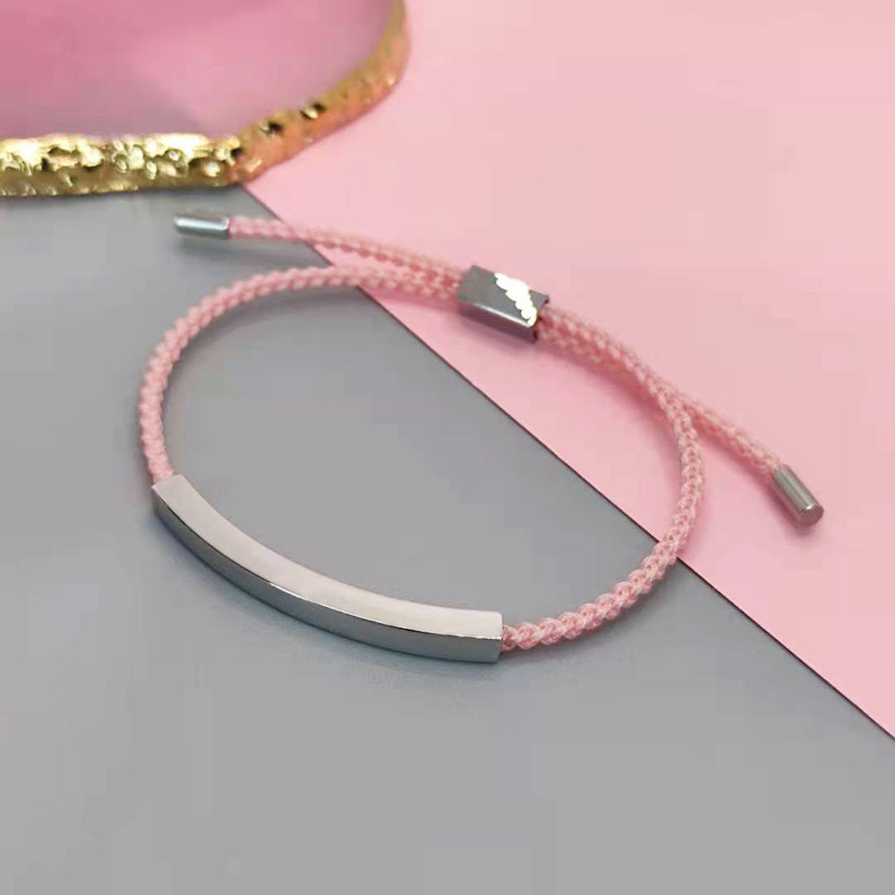 Nora Double Meaning Inspirational Tube Bracelet