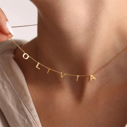 Aurora Name Necklace