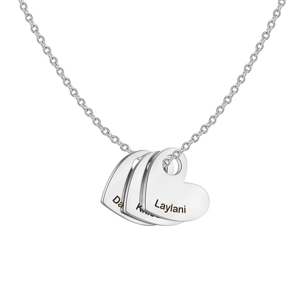 Madelyn Triple-Heart Necklace