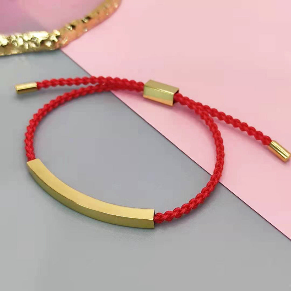 Nora Double Meaning Inspirational Tube Bracelet