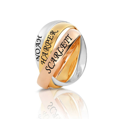 Zoe Russian Triple Ring