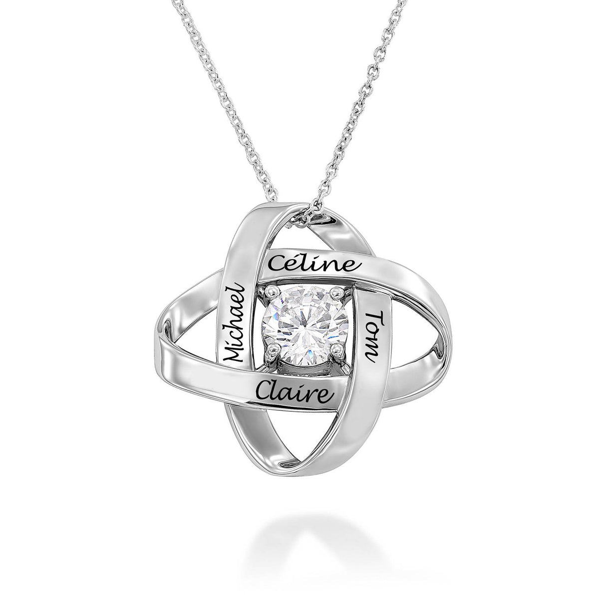 Emily Four-Leaf Clover Pendant Necklace